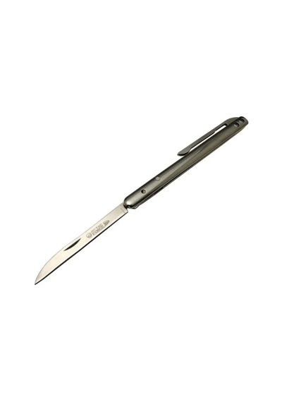 İnce D2 Çelik Çakı 18 Cm , Metal Sap Çok Renkli