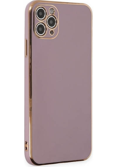 Apple Uyumlu iPhone 11 Pro Max Kılıf Luxury Seri Kamera Korumalı Silikon Kapak
