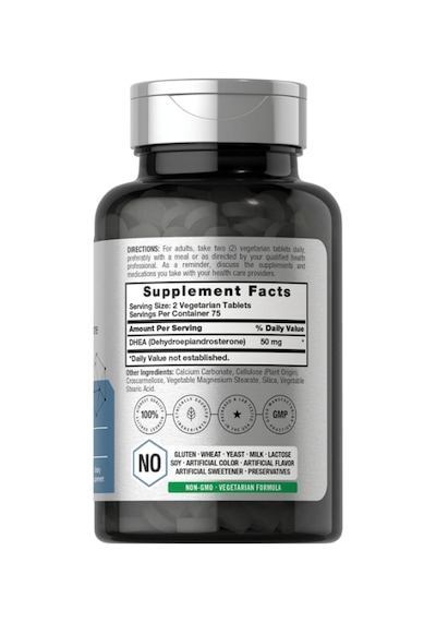 Horbäach Dhea 50mg 150 Tablet Usa Menşei. 3933 Aromasız