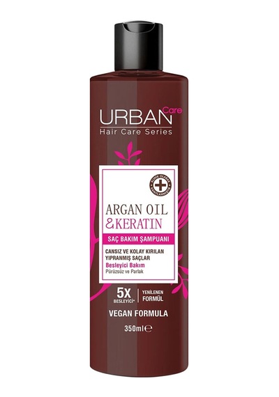 3 Adet Urban Care Argan Oil & Keratin Şampuan 350 Ml