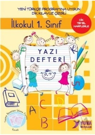 Yuva Yayınları 1.Sınıf Dik Temel Harflerle Yazı Defteri