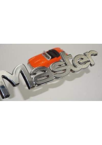 Renault Master Krom Abs 3M 3D Bagaj Yazı Logo