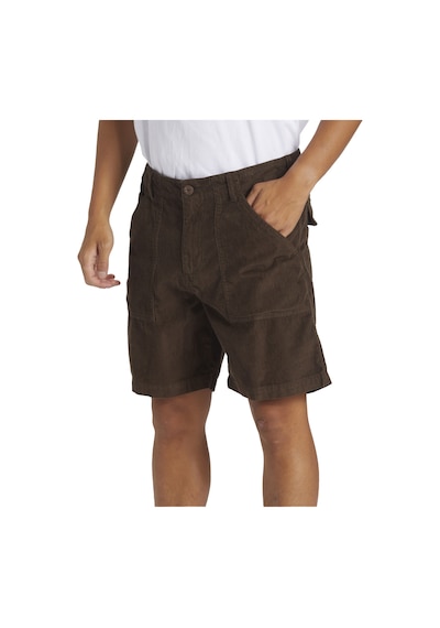 Quıksılver Quiksilver Surf Fatigue Cord Erkek Kahverengi Walkshort D04 Kahve