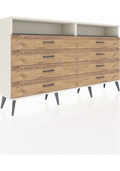 Arges Konsol 2 Raflı 8 Çekmeceli 176x30x99 Aytaşı-antrasit/çam Antrasıt/atlas Çam - Aytası Arges Konsol 2 Raflı 8 Çekmeceli 176x30x99 Aytaşı-antrasit/çam Antrasıt/atlas Çam - Aytası