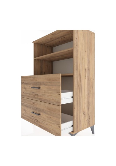 Hyperion Dolap 2 Raflı 2 Çekmeceli 88x44x134 Çam-çam Çam Hyperion Dolap 2 Raflı 2 Çekmeceli 88x44x134 Çam-çam Çam