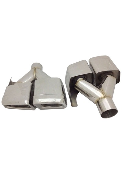 Autogp Mercedes Amg Çiftli Kare Krom Egzoz Ucu 255 90 Tk Amg-egs.ucu-kare