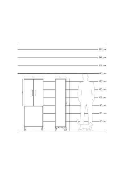 Arges Dolap Tek Raflı 2 Kapaklı Tek Askılı 60x30x163 Antrasit-çam Antrasit Arges Dolap Tek Raflı 2 Kapaklı Tek Askılı 60x30x163 Antrasit-çam Antrasit
