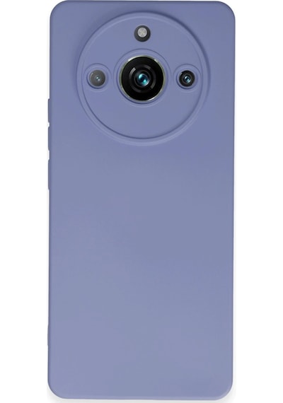 Newface Realme 11 Pro Kılıf Nano İçi Kadife Silikon Semeglbl - 3 - Lila LİLA