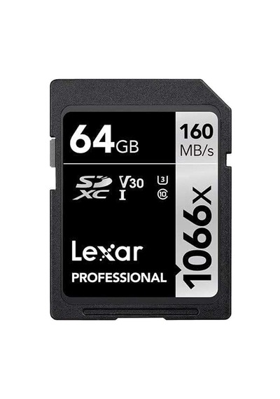 Lexar Professional 64gb 1066x Sdxc Uhs-ı Kart, Up To 160mb/s Read
