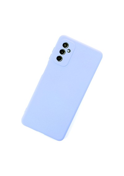 Samsung Galaxy Uyumlu - M52 5g Kılıf Nano İçi Kadife Silikon - Lila