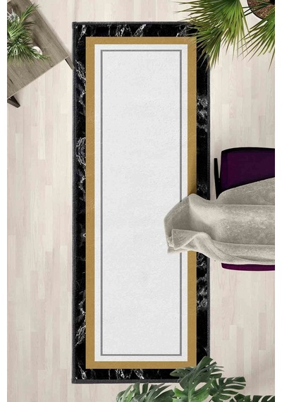 Luxory Yıkanabilir Yolluk Açık Gri