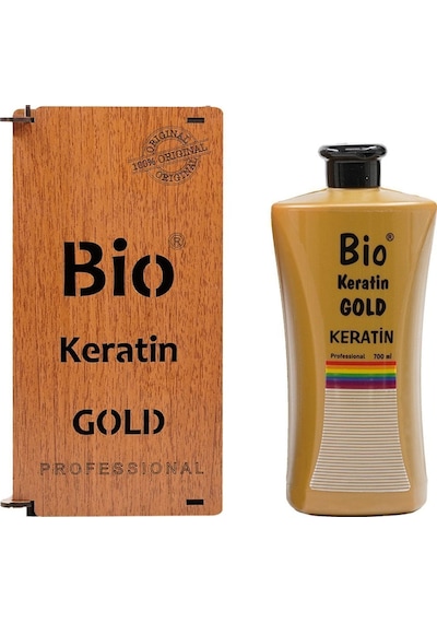 Bio Keratin Gold Özel Seri Brezilya Fönü Keratini 700 ML