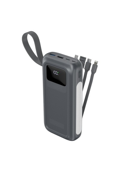 Nettech Nt-pw39 22.5w 20000 Mah Taşınabilir Powerbank - Gri Gri