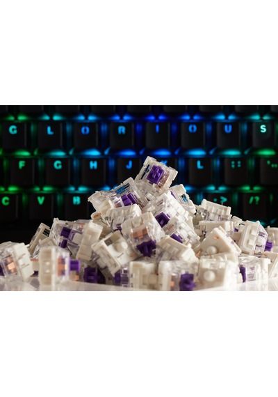 Glorious Pc Gaming Race Kailh Pro Purple Switches 120 Adet , Oyu