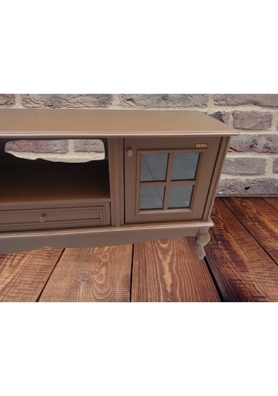 Tv Sehpası Windovs Model Pencere Ahşap Kayın Avangart Aslan Ayak Ceviz Renk 125 Cm El Yapımı Tv Sehpası Windovs Model Pencere Ahşap Kayın Avangart Aslan Ayak Ceviz Renk 125 Cm El Yapımı