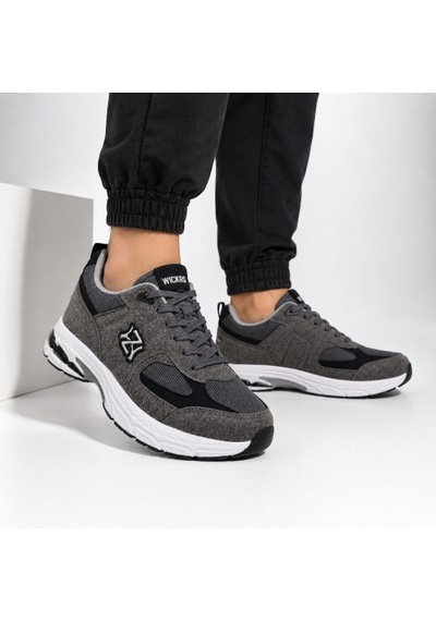 Go Tech Erkek Sneaker Ayakkabı Gri 40-44 Antrasit - Gri