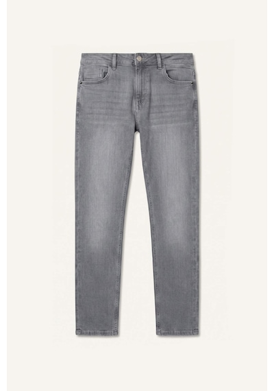 Defacto Sergio Regular Fıt Normal Bel Boru Paça Düz Paça Jean Gri Pantolon B7349ax26aunm55 Gri-nm55