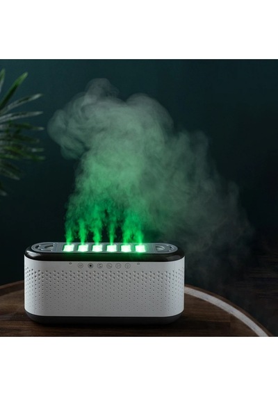 Lobo 600ml Kapasiteli Bluetooth Speaker Rgb Modlu Hava Nemlendiricisi