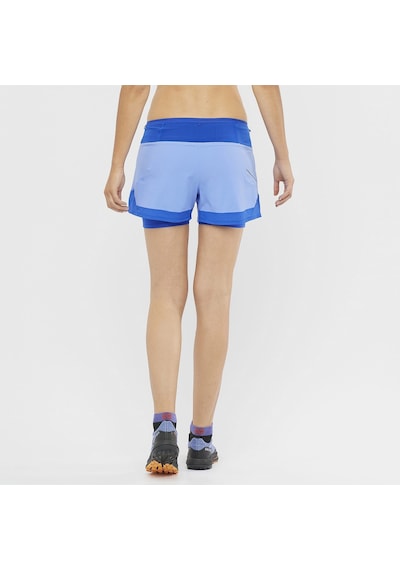 Salomon Sense Aero 2ın1 Kadın Koşu Şortu Provence Lc1731800 Mavi