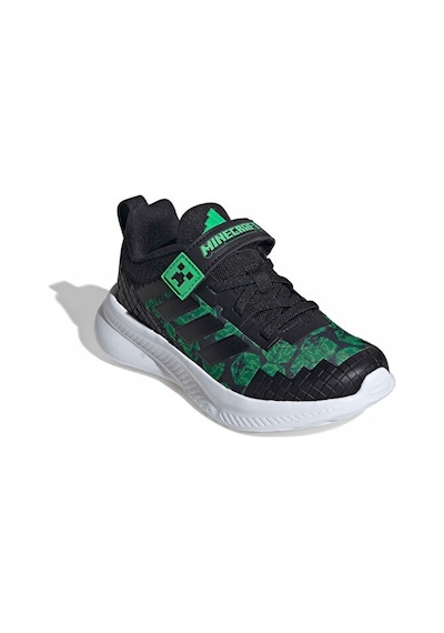 Adidas Minecraft Fortarun Çocuk Günlük Ayakkabı Jr1943 Siyah Siyah