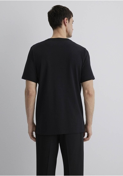 Mavi Siyah Erkek T-shirt M0612647-900 Siyah