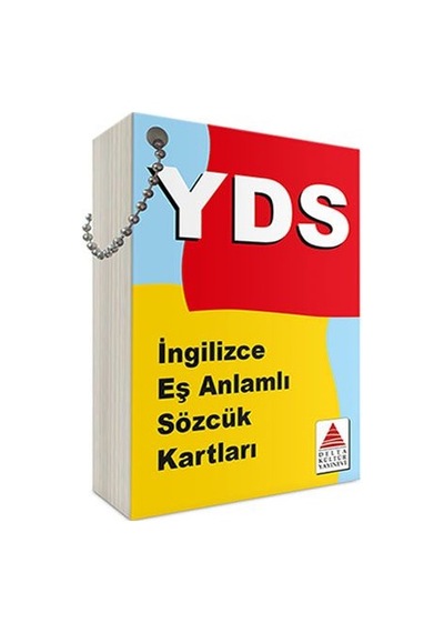 YDS İngilizce Eş Anlamlı Sözcük Kartları - İlker Yücel - Delta Kültür