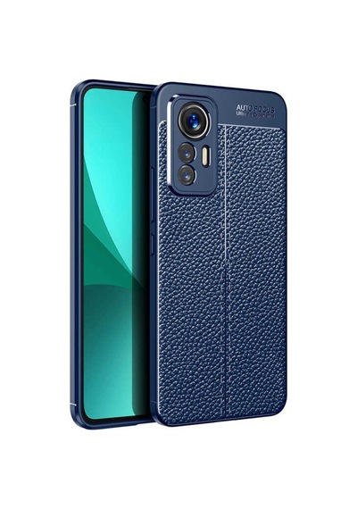 Xiaomi Mi 12 Lite Kilif Zore Niss Deri Desenli Silikon Kilif 559808065