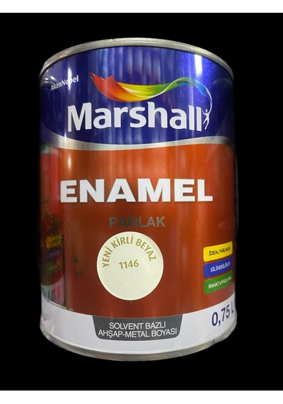 Mb Enamel Parlak Kirli Beyaz 0.75lt 0,75 L
