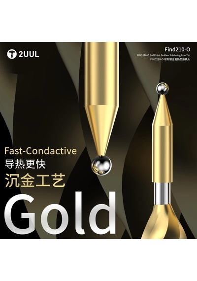 2uul Fd15 Find210-o Mikro Lehimleme İçin Ballpoint Havya Ucu