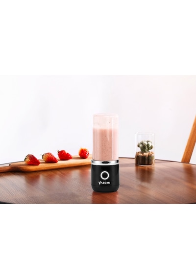 Yasomi GN-A04 Kablosuz Şarjlı Cam Smoothie El Blenderi