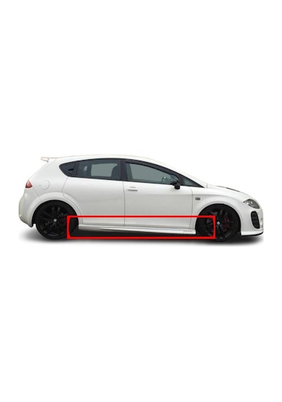 Seat Leon Mk2 Yan Marşpiyel Plastik Boyasız