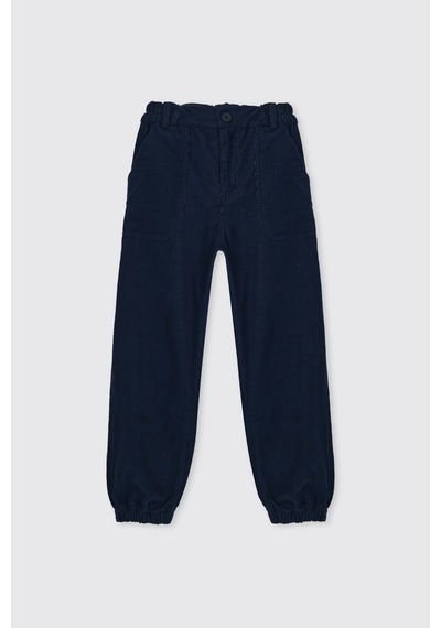 Panço Erkek Çocuk Kadife İndigo Pantolon 2621bk04017 Mavi