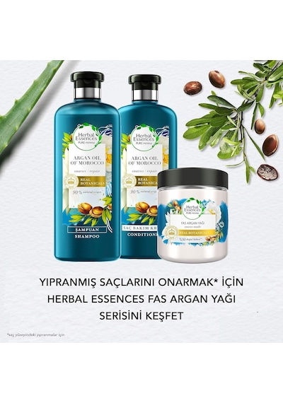 Herbal Essences Fas Argan Yağ Onarıcı Saç Bakım Maske 250 Ml