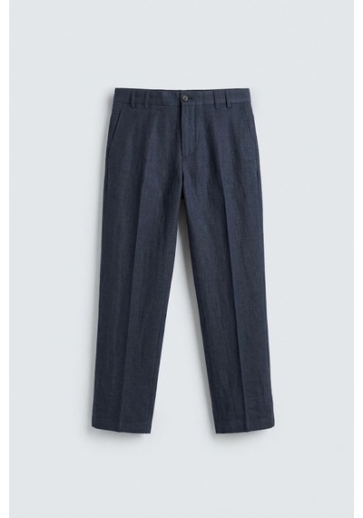 Antioch Lyocell Relaxed Fit Pileli Erkek Pantolon Lacivert