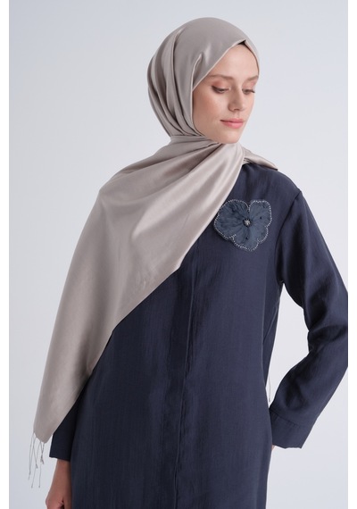 Armine % 100 İpek Şal - Yeni Sezon- Asm90 Vizon