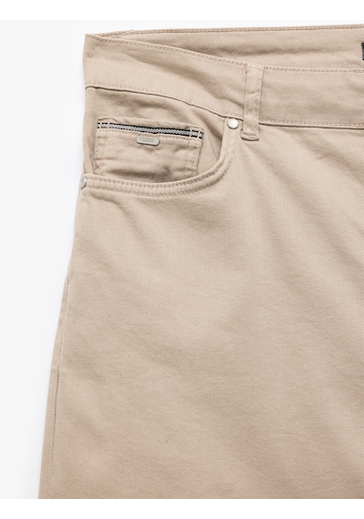 Koton Pamuklu Straight Fit Gabardin Pantolon Bej 5sam40098hw Ekru