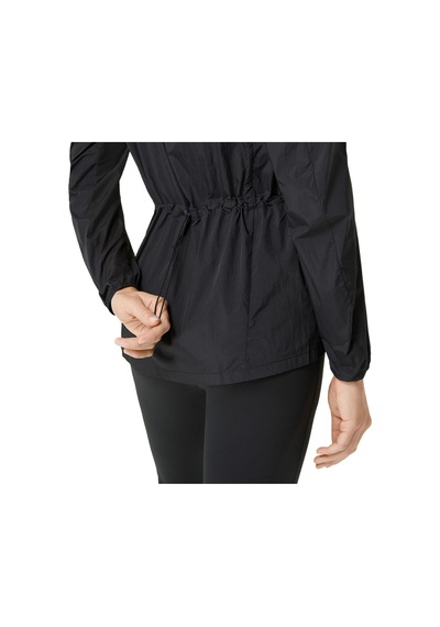Asics Road Packable Jacket Kadın Siyah Ceket 2012d076-001 Siyah