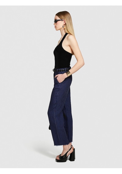 Sisley %100 Keten Paçaları Dikişsiz Düz Paça Çizgisiz Pantolon Kadın Haki Mix Pantolon - 324p4nthlf055 Sisley %100 Keten Paçaları Dikişsiz Düz Paça Çizgisiz Pantolon Kadın Haki Mix Pantolon - 324p4nthlf055