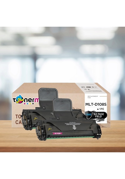 Samsung Ml-1640 / 108 / Mlt-d108s Uyumlu Toner 2'li Paket