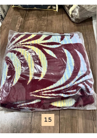 Ceritoğlu Battaniye - Iki Taraflı Çift Kişilik Desenli Ekstra Yumuşak Soğuk Geçirmez 22x180 Cm Kahverengi - Krem Ceritoğlu Battaniye - Iki Taraflı Çift Kişilik Desenli Ekstra Yumuşak Soğuk Geçirmez 22x180 Cm Kahverengi - Krem