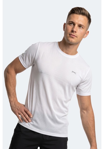 Slazenger Hardflex Erkek Beyaz Tişört