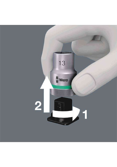 Wera 8100 Sa Zyklop 42 Parça Cırcır Lokma Seti 1/4'' 05003755001