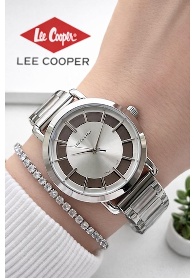 Lee Cooper Çelik Kordonlu 3 Atm Suya Dayanıklı 2 Yıl Garantili Kadın Kol Saati Bff.08037.380 Gümüş