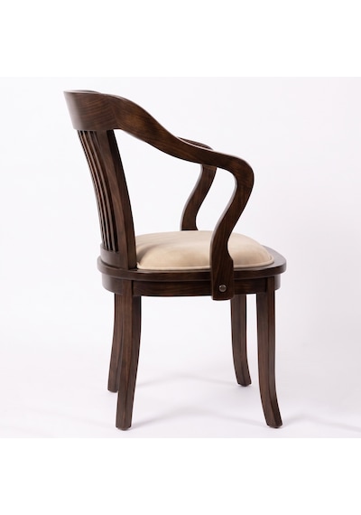 Throne Ahşap Yemek Sandalyesi Ceviz