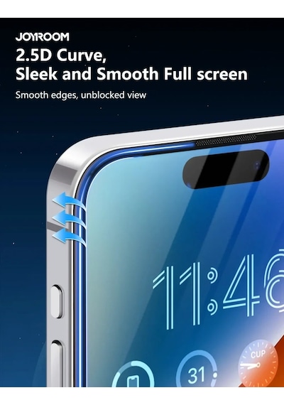 Joyroom Apple iPhone Uyumlu  13 Pro Max/ip 14 Plus Eyecare Göz Korumalı Ekran Koruyucu