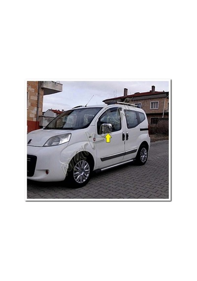 Markadan Fiat Fiorino Krom Ayna Kapağı 2008 Sonrası 2 Parça Abs K N11.7310