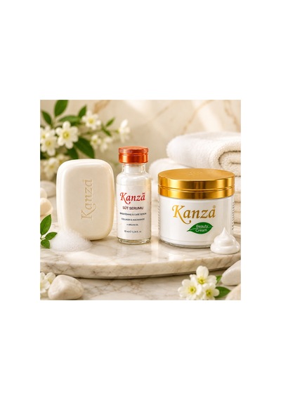 3'lü Bakım Seti Cilt Beyazlatıcı Ve Leke Karşıtı Beauty Cream + Süt Serumu + Sabun - 695206975