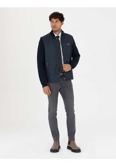 Pierre Cardin Erkek Lacivert Triko Hırka 50276621-vr033 Lacivert