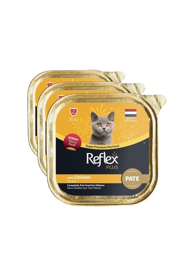 Plus Pate Yetişkin Kedi Konservesi 85 Gr 3lü Paket