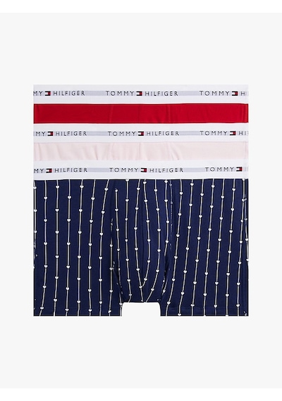 Tommy Hilfiger 3p Trunk Prınt Erkek Sarı Boxer - Um0um02768 Tommy Hilfiger 3p Trunk Prınt Erkek Sarı Boxer - Um0um02768